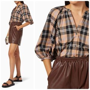 Staud Dill Top in Cotton Twill XS